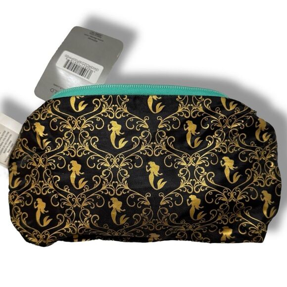 Disney The Little Mermaid I’m Actually A Mermaid Teal Clutch Wallet wShell Charm - Picture 8 of 9